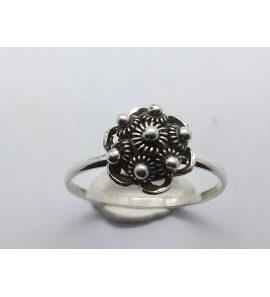 Zilver dames ring zeeuwse knop 10 mm mt. 17¼ - 3221128