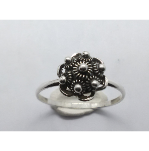 Zilver dames ring zeeuwse knop 10 mm mt. 17¼ - 3221128