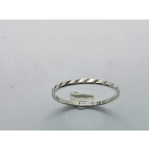 Zilver aanschuif ring mt. 17 - 3221145