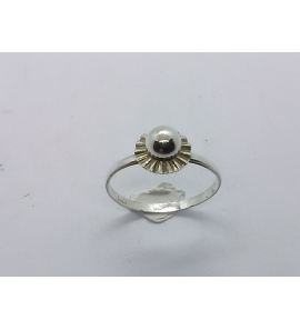 Zilver dames ring fantasie mt 16 - 3221161