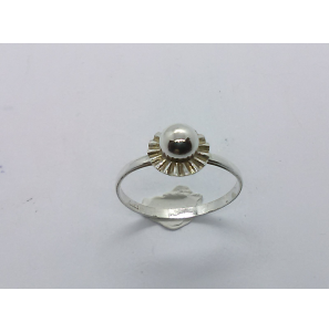 Zilver dames ring fantasie mt 16 - 3221161