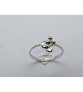 Zilver dames ring fantasie mt 15½ - 3221162
