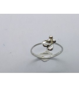 Zilver dames ring fantasie mt 16¾ - 3221165