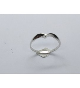 Zilver dames ring v-model mt. 16 - 3221168