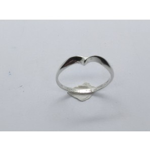 Zilver dames ring v-model mt. 16 - 3221168
