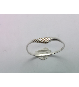 Zilver dames ring v-model mt. 18 - 3221172