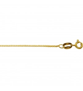 Geelgouden collier 0,8 mm venetiaans 38 cm - 3221182