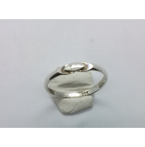 Zilver dames ring fantasie mt. 15½ - 3221192