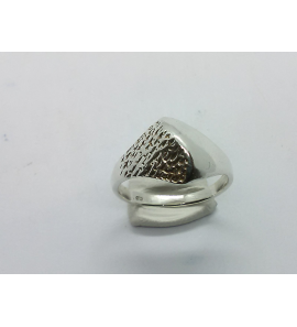 Zilver dames ring fantasie mt. 16½ - 3221202