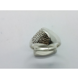 Zilver dames ring fantasie mt. 16½ - 3221202
