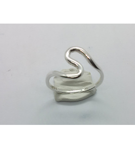 Zilver dames ring fantasie mt. 16½ - 3221203