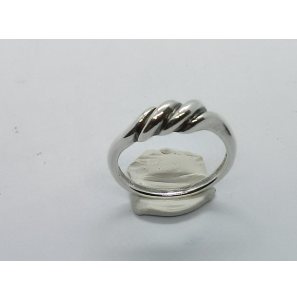 Zilver dames ring fantasie mt. 18 - 3221206