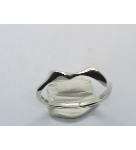 Zilver dames ring fantasie mt. 17½ - 3221207