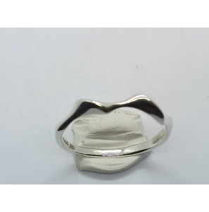 Zilver dames ring fantasie mt. 17½ - 3221207