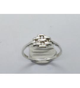 Zilver dames ring fantasie mt. 17¾ - 3221211