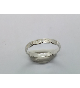 Zilver dames ring fantasie mt. 17½ - 3221213