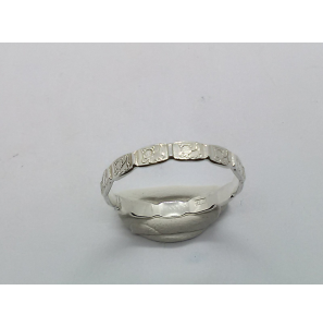 Zilver dames ring fantasie mt. 17½ - 3221213