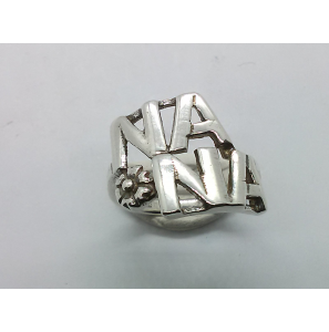 Zilver dames ring fantasie mt. 16 - 3221221