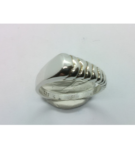 Zilver dames ring fantasie mt. 17¥ - 3221222