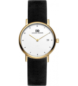 Danish Design Elbe dames titaan double leer 3 atm. - 3221297