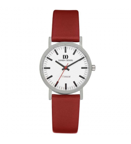 Danish Design Rhine dames titaan leer 3 atm. - 3221305