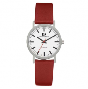 Danish Design Rhine dames titaan leer 3 atm. - 3221305