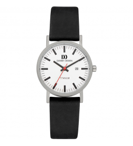 Danish Design Rhine dames titaan leer 3 atm. - 3221306
