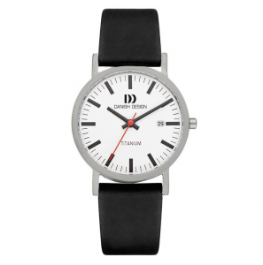 Danish Design Rhine heren titaan leer 3 atm. - 3221307
