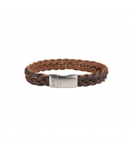 Aze Juwels armband Iron Big Wave Brown 19.5 cm - 3221371