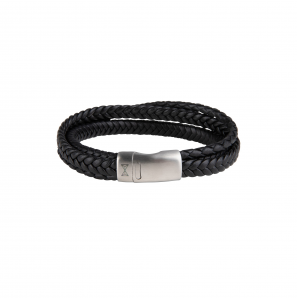 Aze Juwels armband Iron Three Srtring Black 21 cm - 3221372