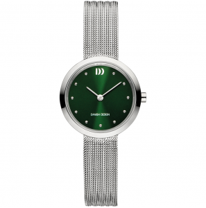 Danish Design Julia staal groen mashband 3 atm. - 3221321