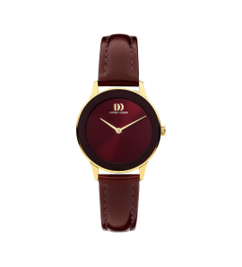 Danish Design Nostalgi 1988 doulbe leer bordaux - 3221341