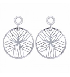 My  iMenso pair of pendent for creoli "line flower" - 3221362