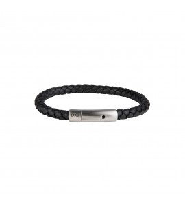 Aze Juwels armband Iron Single String Black 19.5 cm - 3221377
