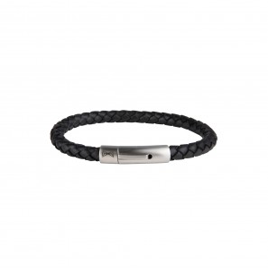 Aze Juwels armband Iron Single String Black 19.5 cm - 3221377