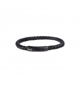 Aze Juwels armband Iron Single String Black-on-Black 21 cm - 3221378