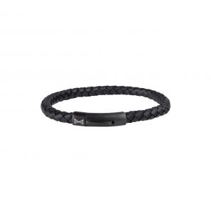 Aze Juwels armband Iron Single String Black-on-Black 21 cm - 3221378