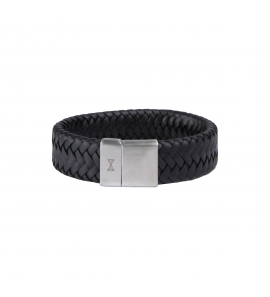 Aze Juwels armband Vast Iron Jack Black 21 cm - 3221399