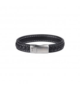 Aze Juwels armband Retro Wave Black 21 cm - 3221404