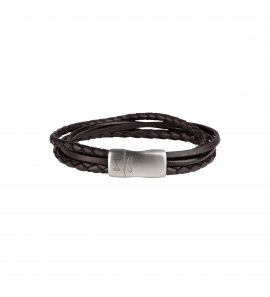 Aze Juwels armband Iron Four String Brown 21 cm - 3221439