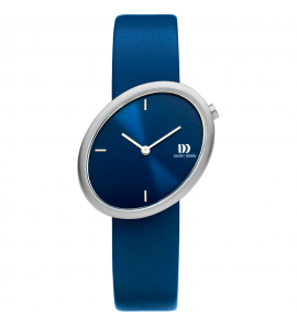 Danish Design Ellipse blauw leer 3 atm. - 3221619