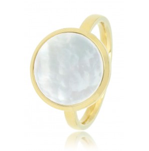 My Bendel Vita ring met palamoer goud mt 16 - 3221620