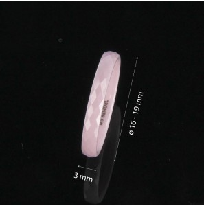 My Bendel Godina ring keramiek roze mt. 16 - 3221703