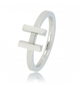 My Bendel Godina ring H-model zilver mt. 18 - 3221713
