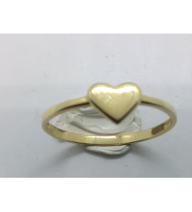Goud dames ring hartje mt. 17.5 - 3221862