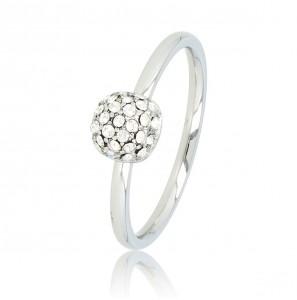 My Bendel Picolo ring met zirkonia's zilver mt. 17 - 3221756