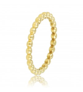 My Bendel Picolo ring met bolletjes goud mt. 18 - 3221769