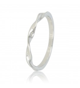 My Bendel Picolo ring twist zilver mt. 17 - 3221788