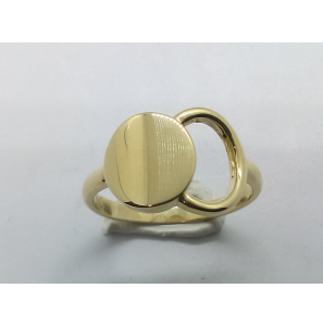 Goud dames ring fantasie mt. 18 - 3221850