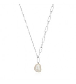 Ania Haie Chamky Necklace M zilver - 3222957